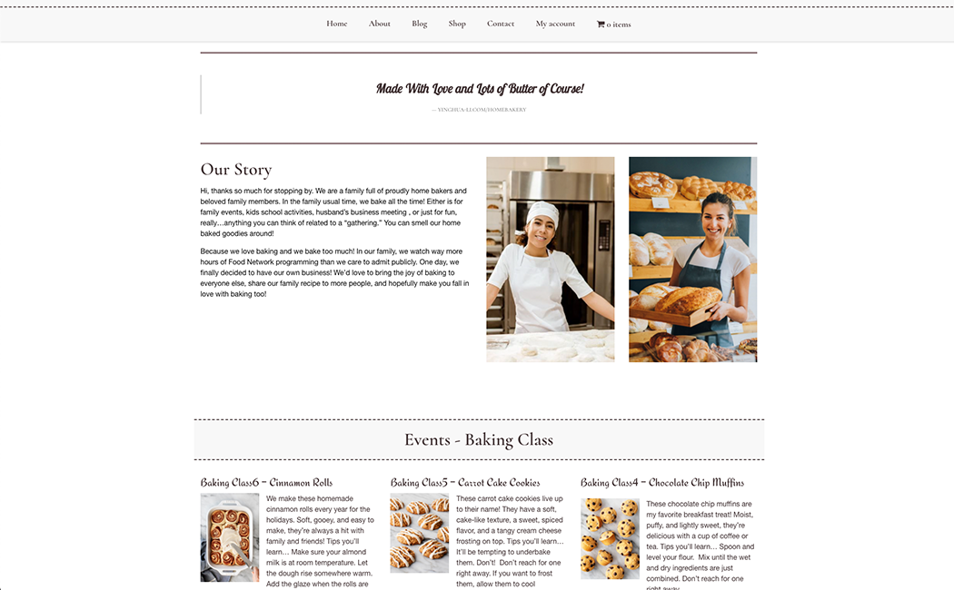 homebakery screenshot-2