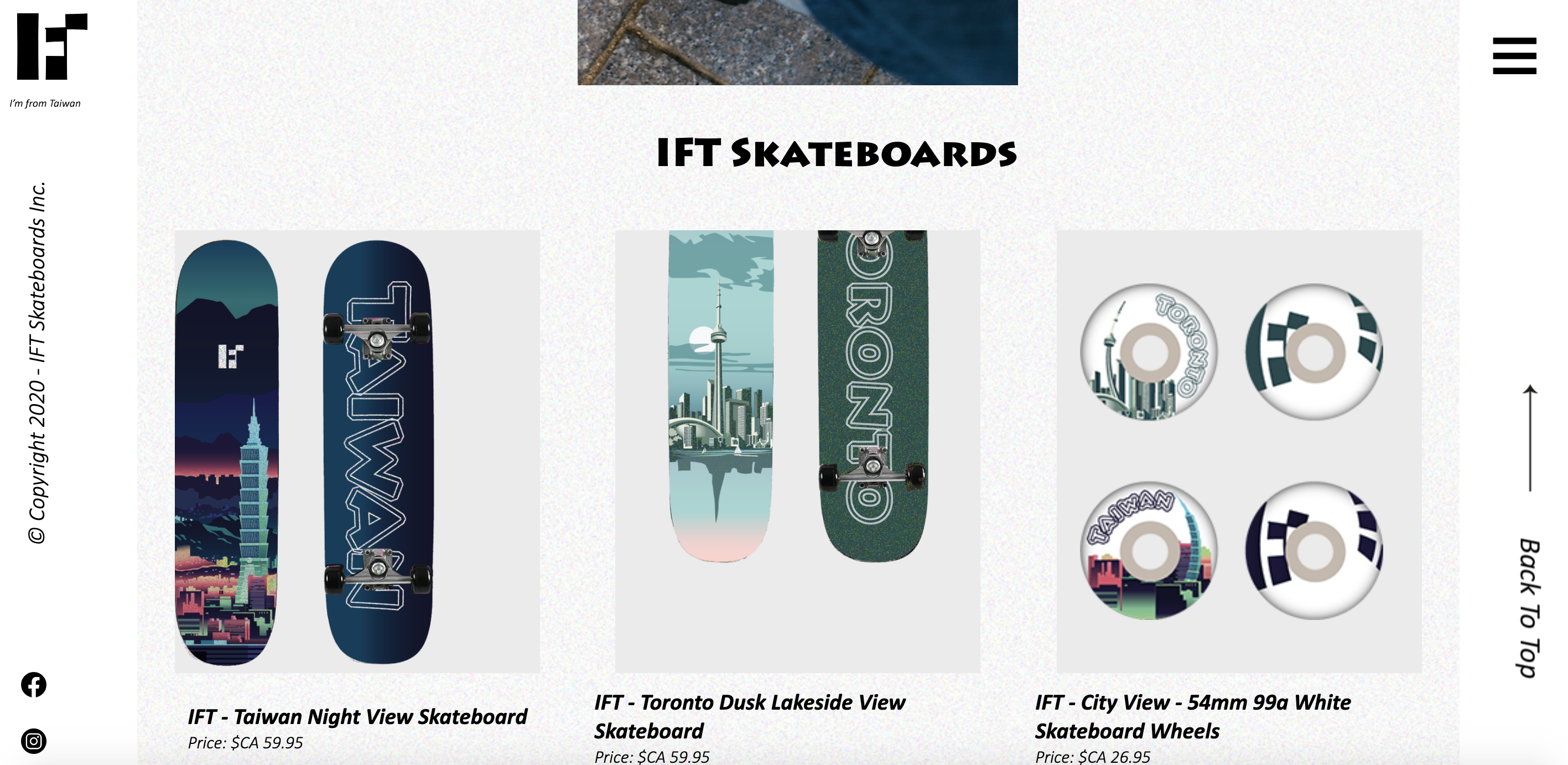 parallax site screenshot-2
